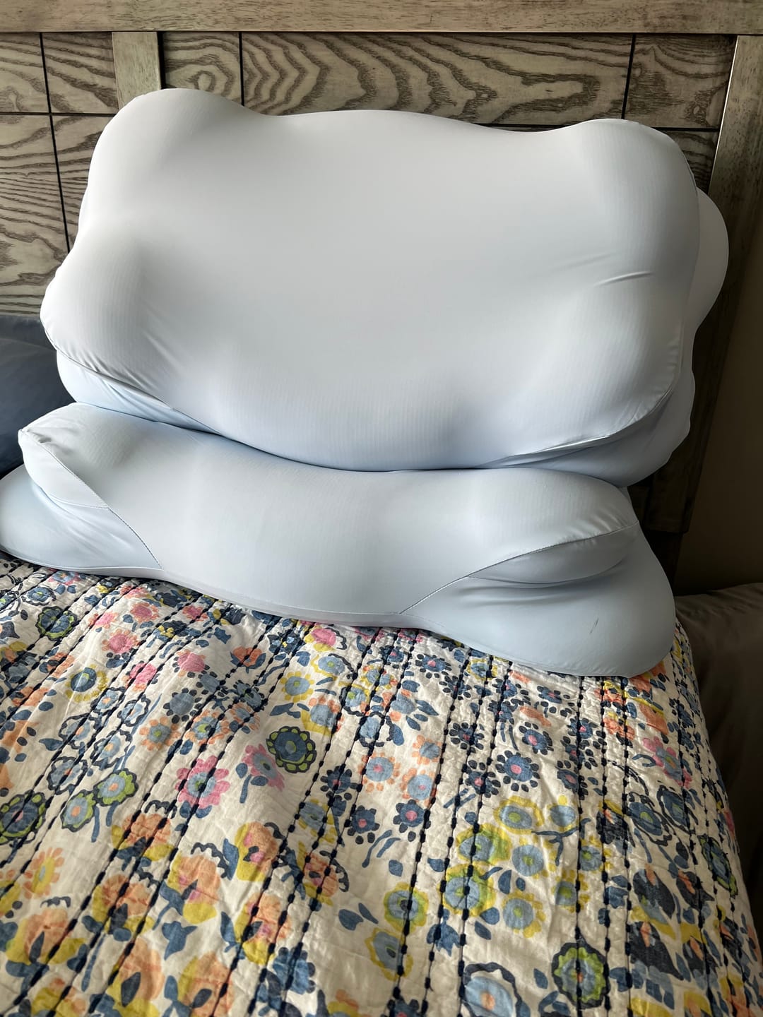 Customer photo review of Mellow Cloud Cooling Pillowcase