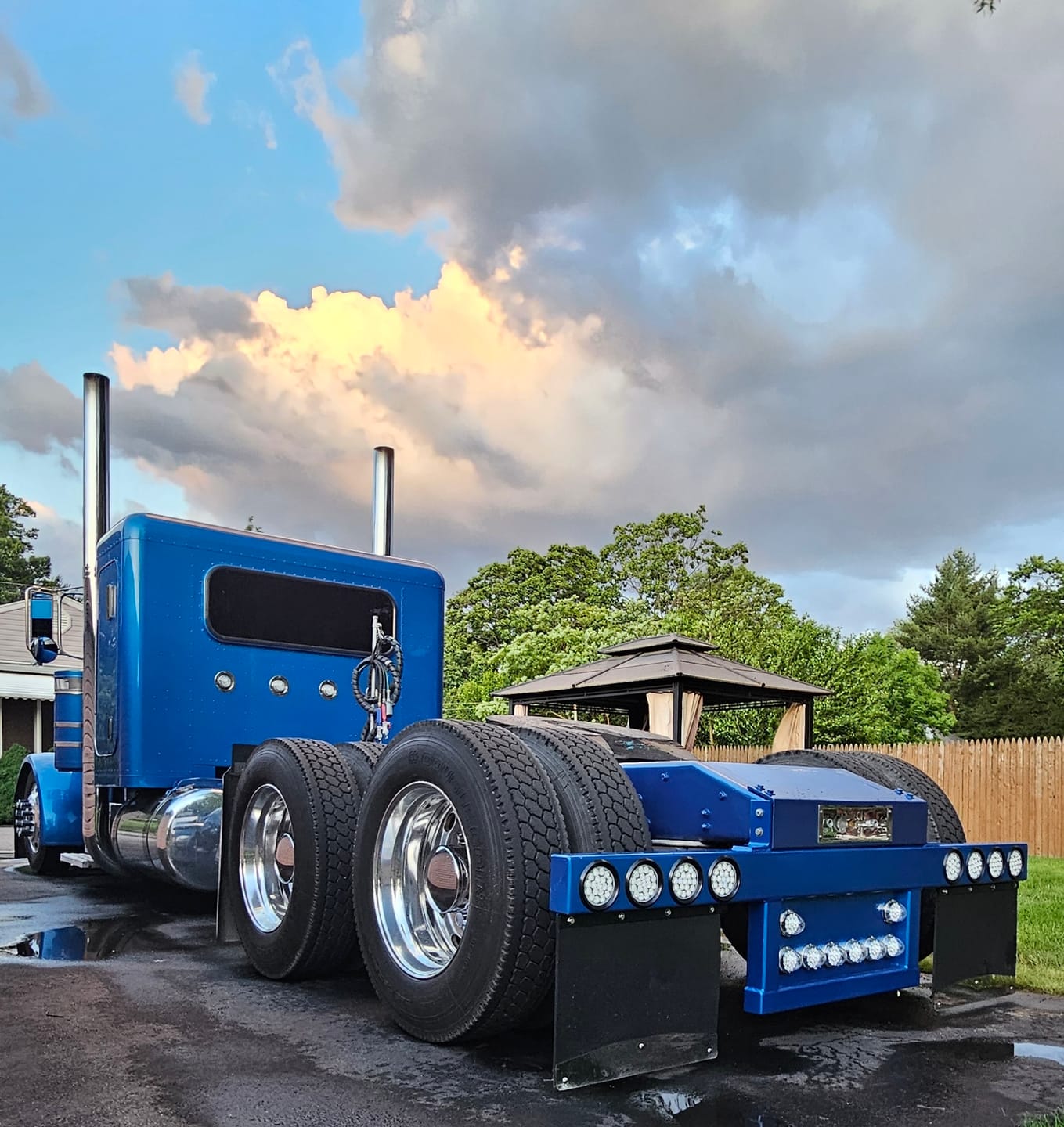 Customer photo review of Precut Cowmat Mudflaps (Choose Size 1/2" or 3/4")