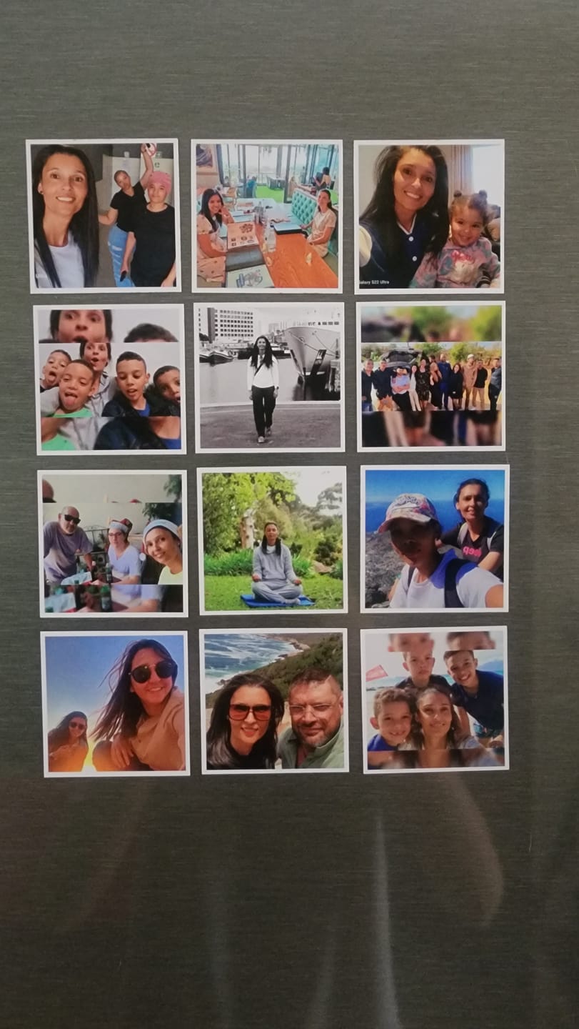 Customer photo review of Square Fridge Magnet - Set of 9, 12, 16 or 24