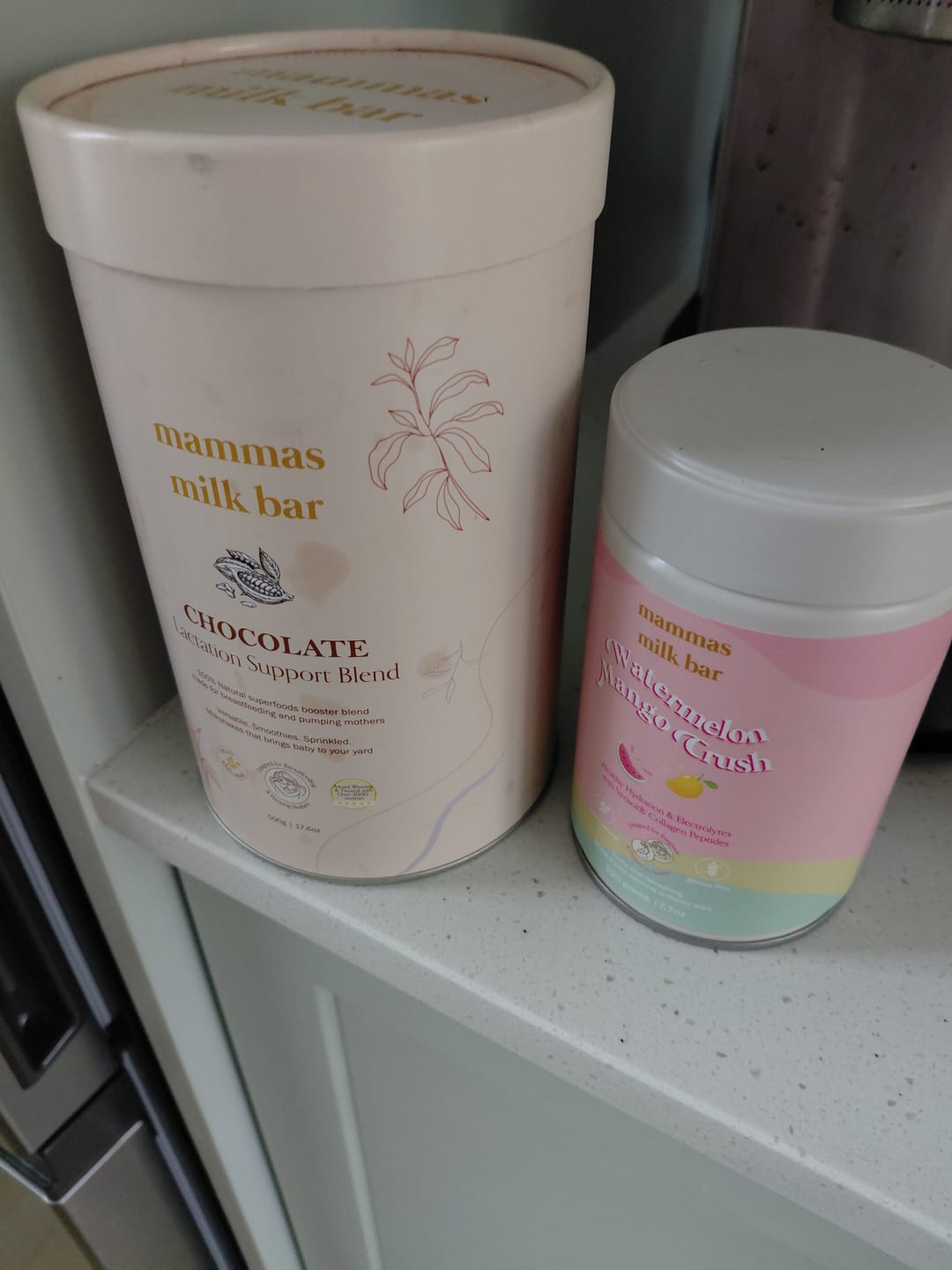 Customer photo review of Chocolate Lactation Blend