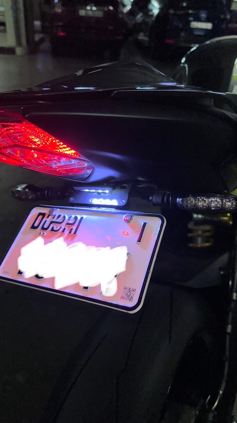Customer photo review of Plate Light (universal)