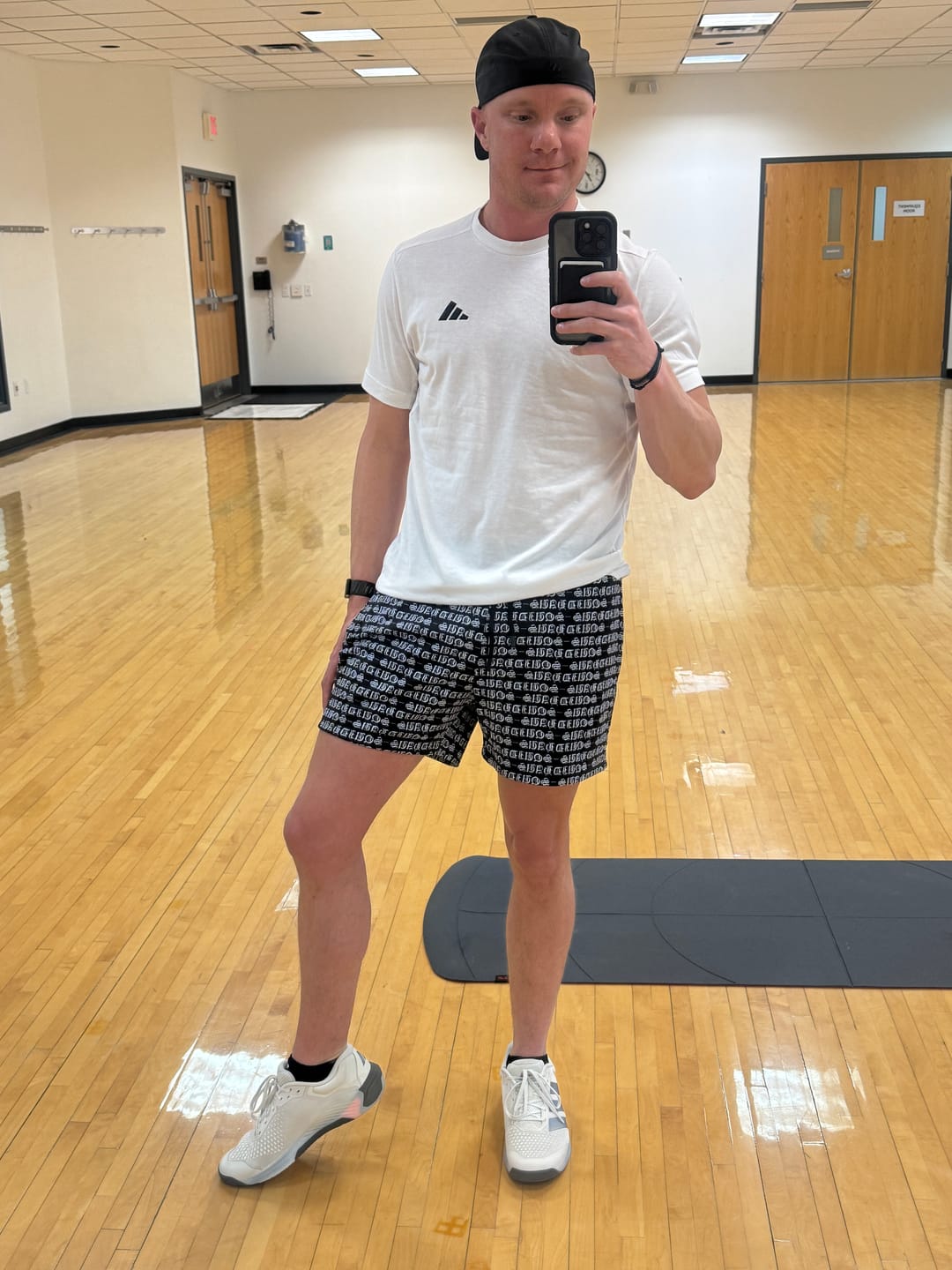 Customer photo review of Mesh Shorts 4" Inseam