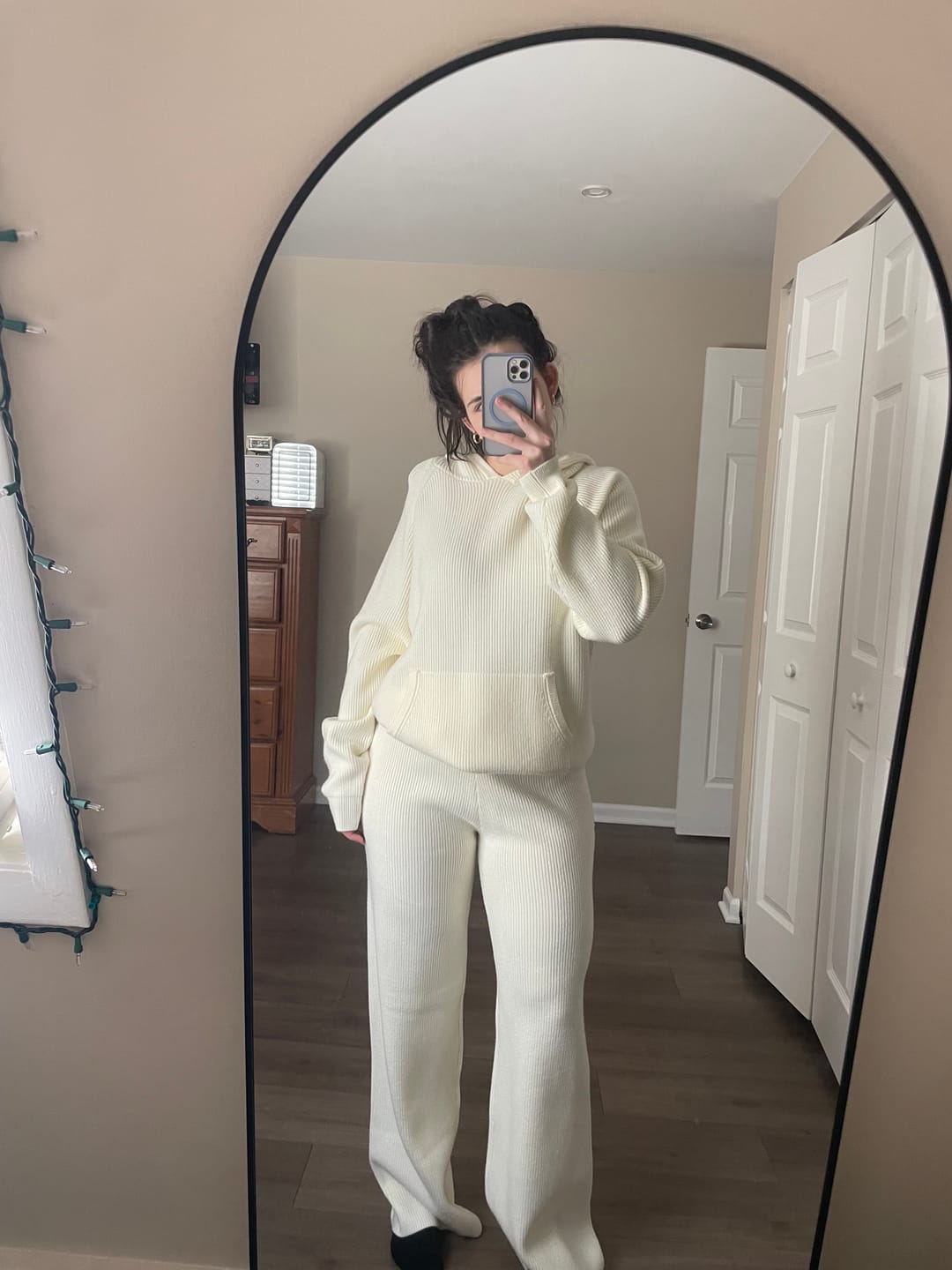 Customer photo review of W5157 Smitten Sweater Hoodie