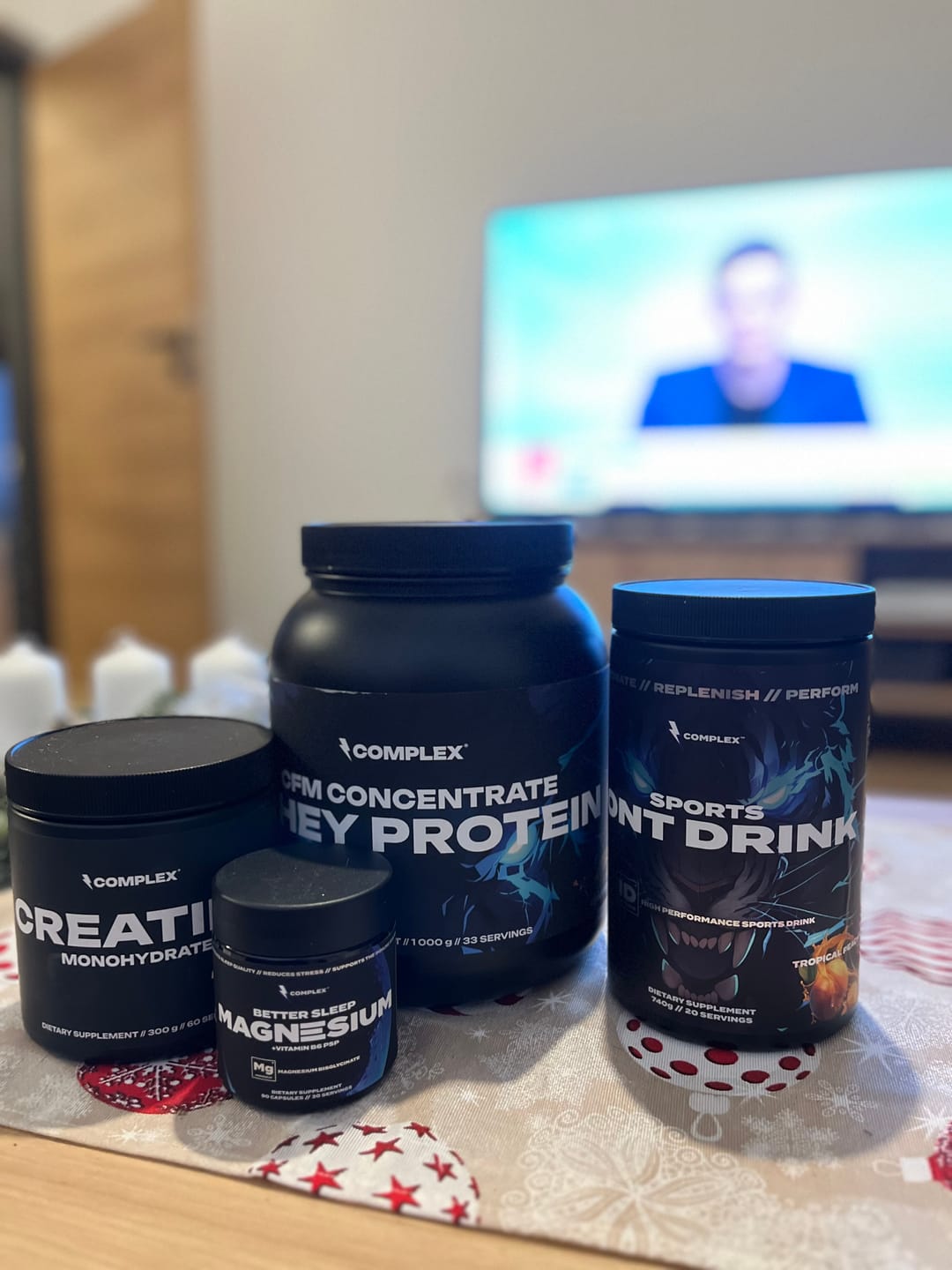 Customer photo review of CFM Whey Protein