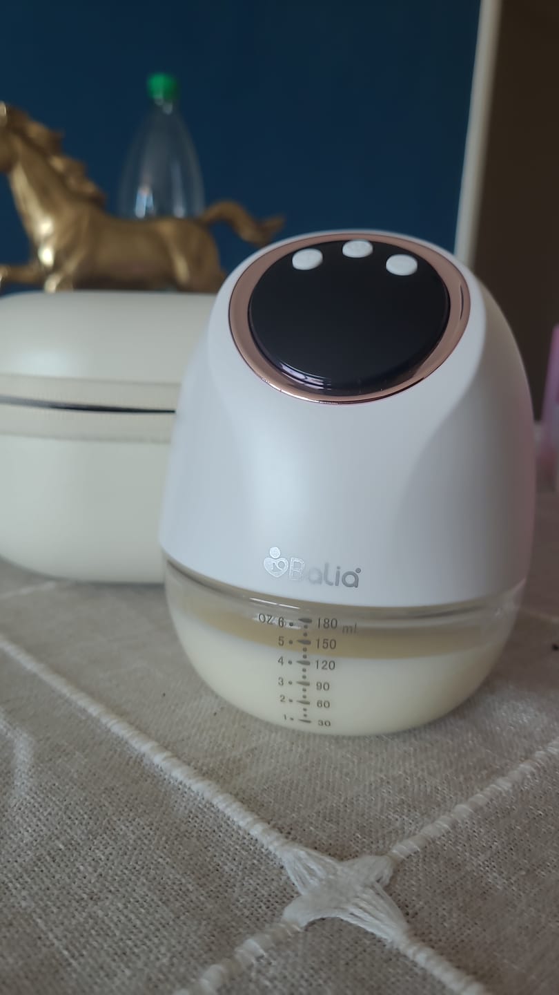 Customer photo review of Extractor de leche inalámbrico
