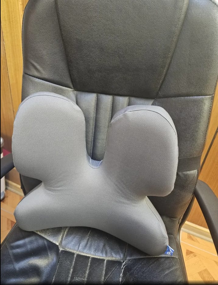 Customer photo review of Cojín Lumbar de Espuma Viscoelástica