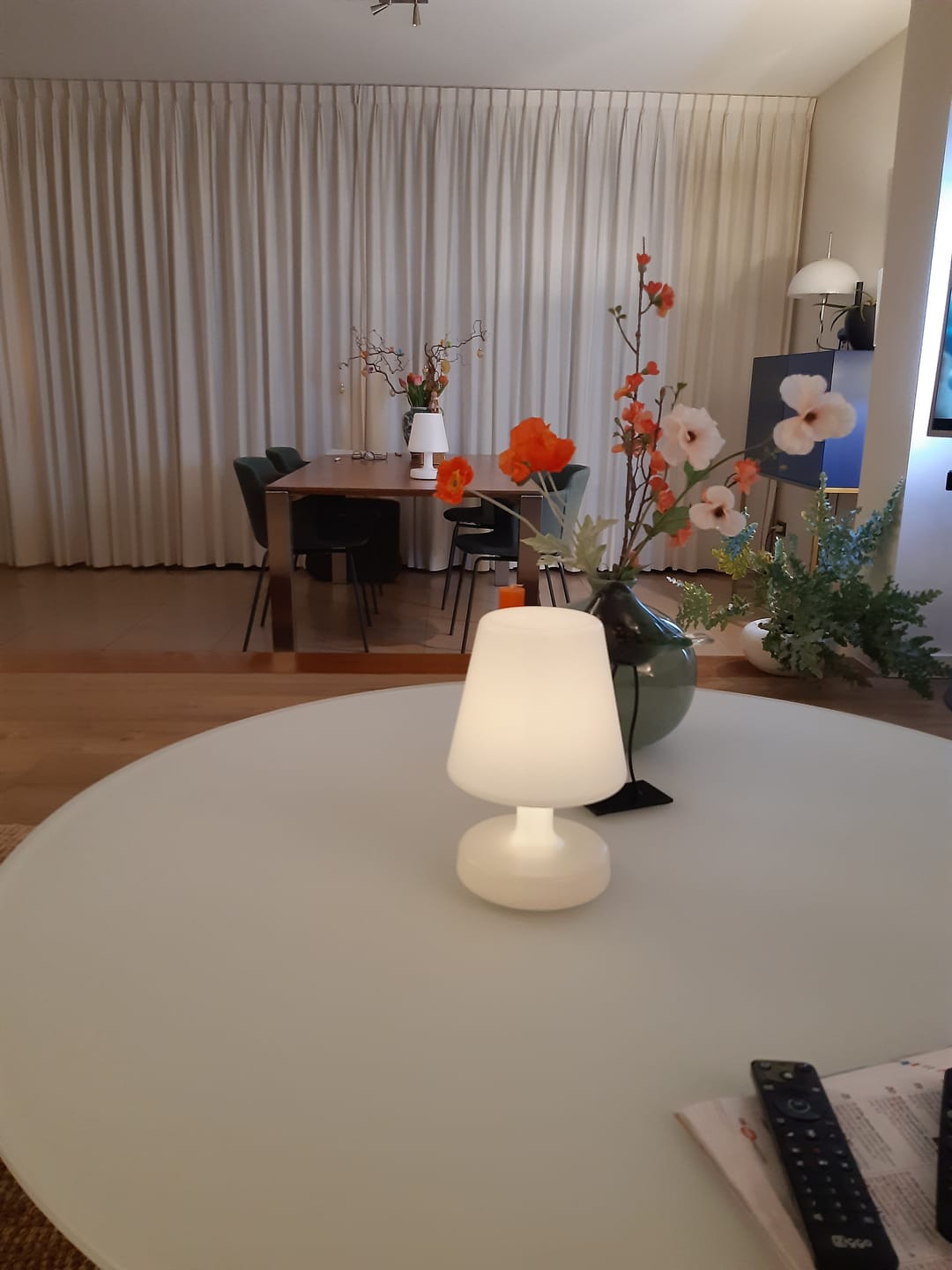 Customer photo review of Fatboy Edison The Petit (25cm hoog). Oplaadbare dimbare tafellamp