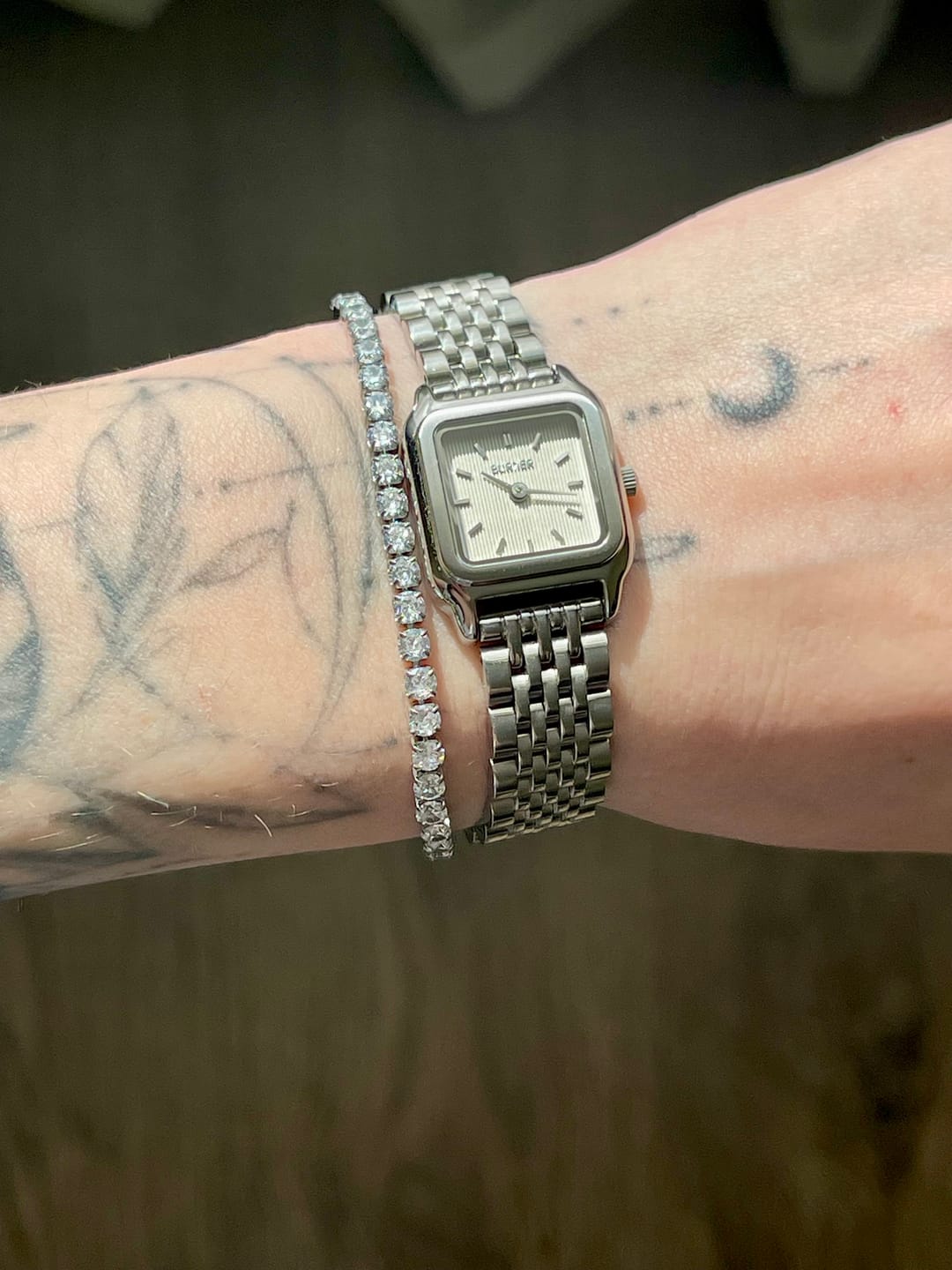 Customer photo review of Ava Silver Bracelet