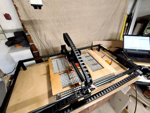 Customer photo review of AtomStack Laser Engraving Area Extension Kit for A40 Pro V2