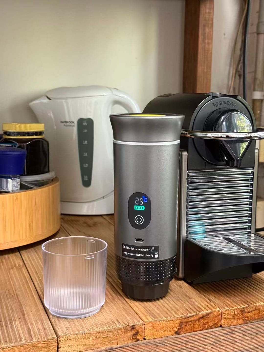Customer photo review of CapyPress 3-in-1 Portable Coffee Machine