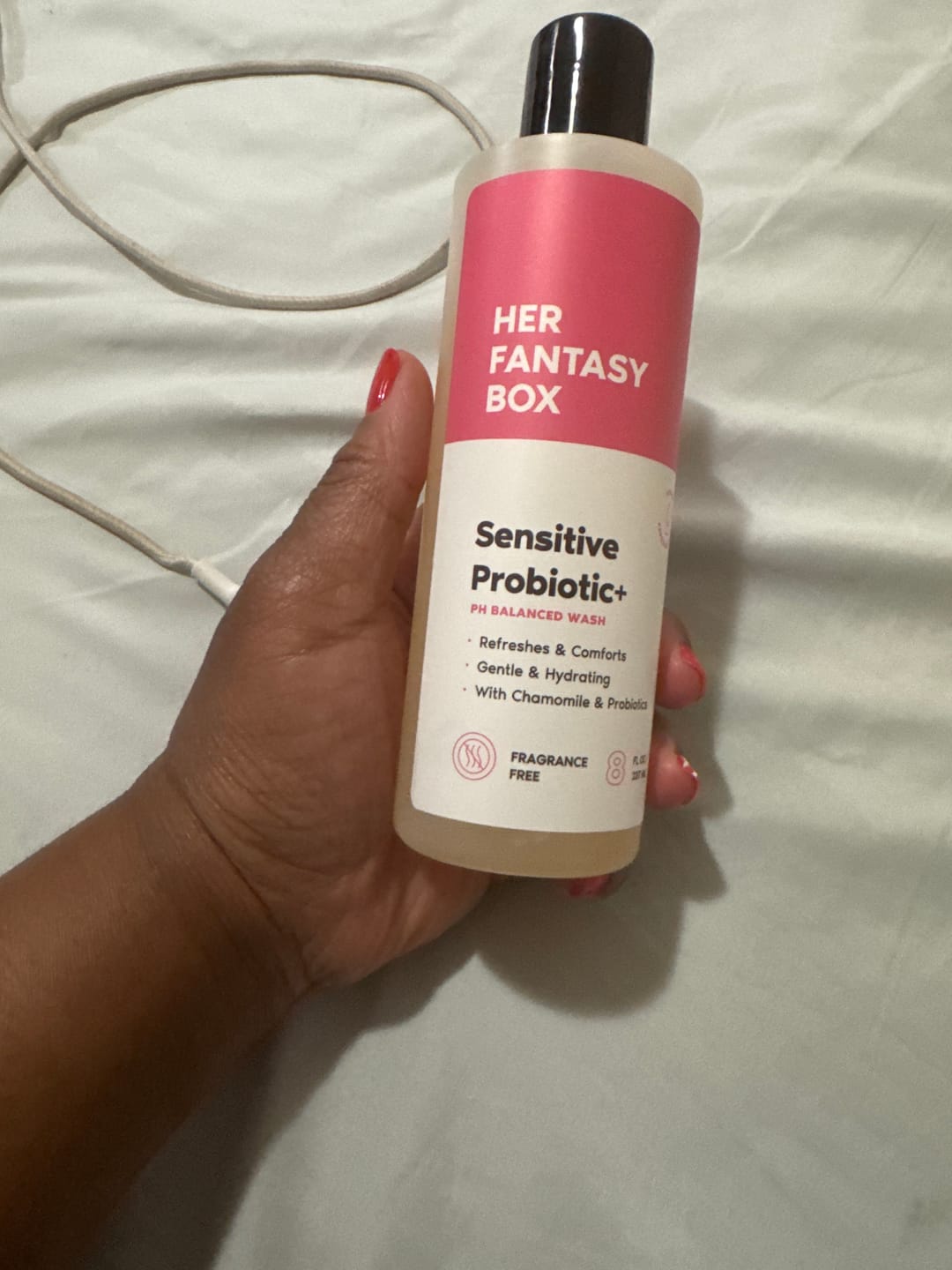 Customer photo review of Sensitive Probiotic+ pH Balanced Feminine Wash