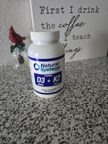 Customer photo review of Vitamina D3 + K2