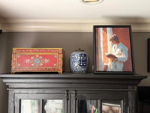 Customer photo review of Afternoon Sunlight Print