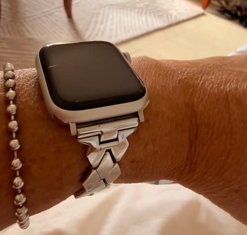 Customer photo review of NEU: Apple Watch Metallarmband "Zoe"