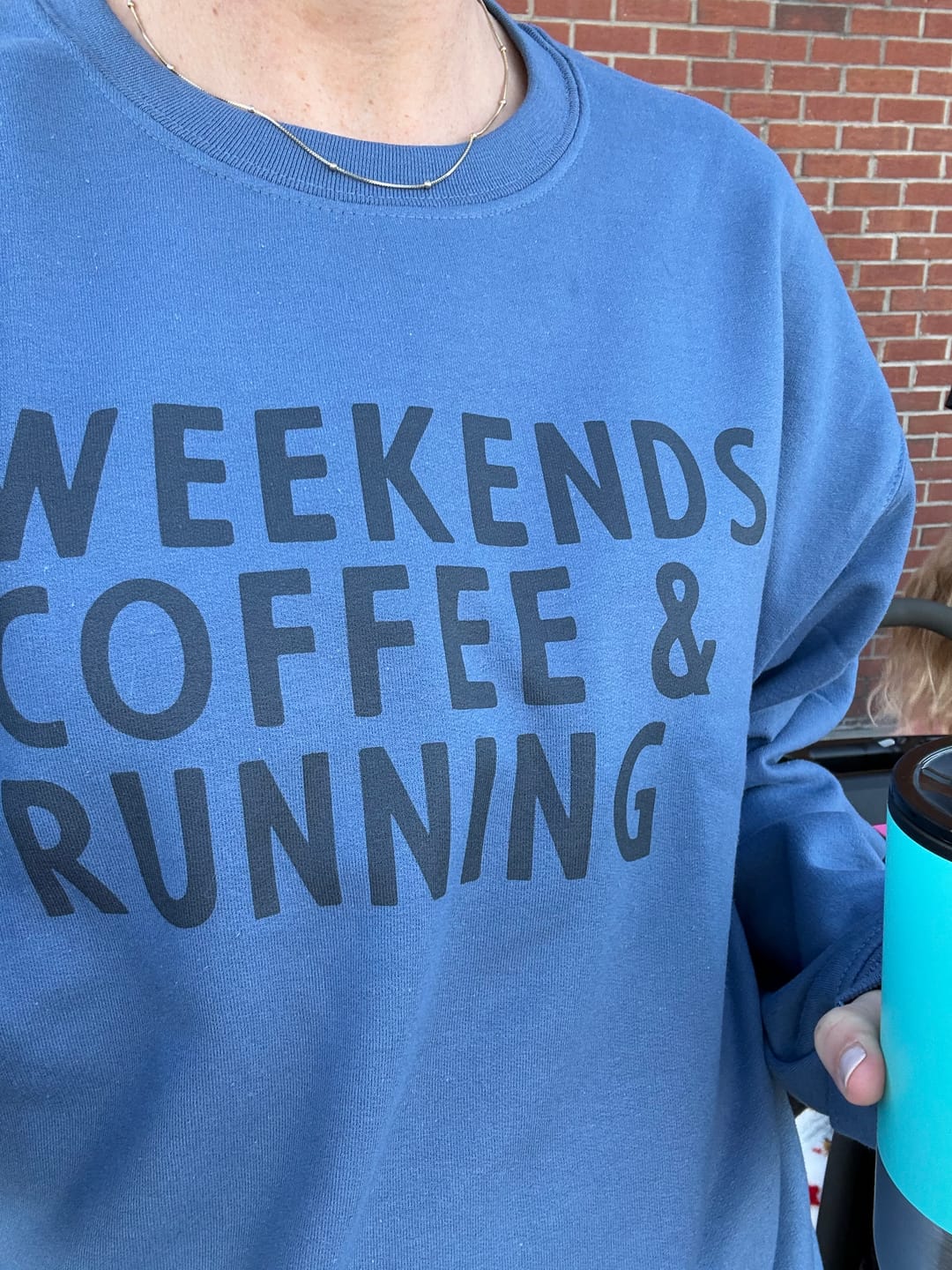 Customer photo review of Weekends Coffee & Running