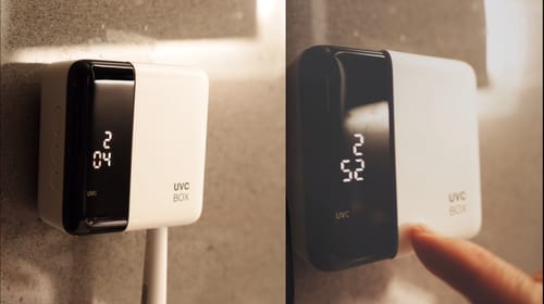 Customer photo review of Oralux UV Toothbrush Sanitizer