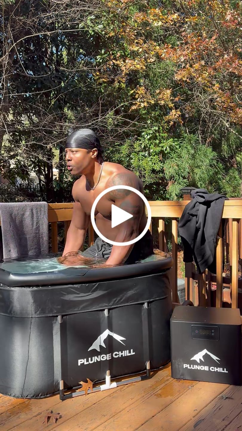 Customer video review of Cold Plunge Chiller + Tub (MAX)