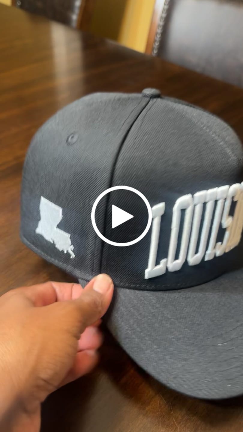 Customer video review of LOUISIANA SNAPBACK - BLACK EDITION