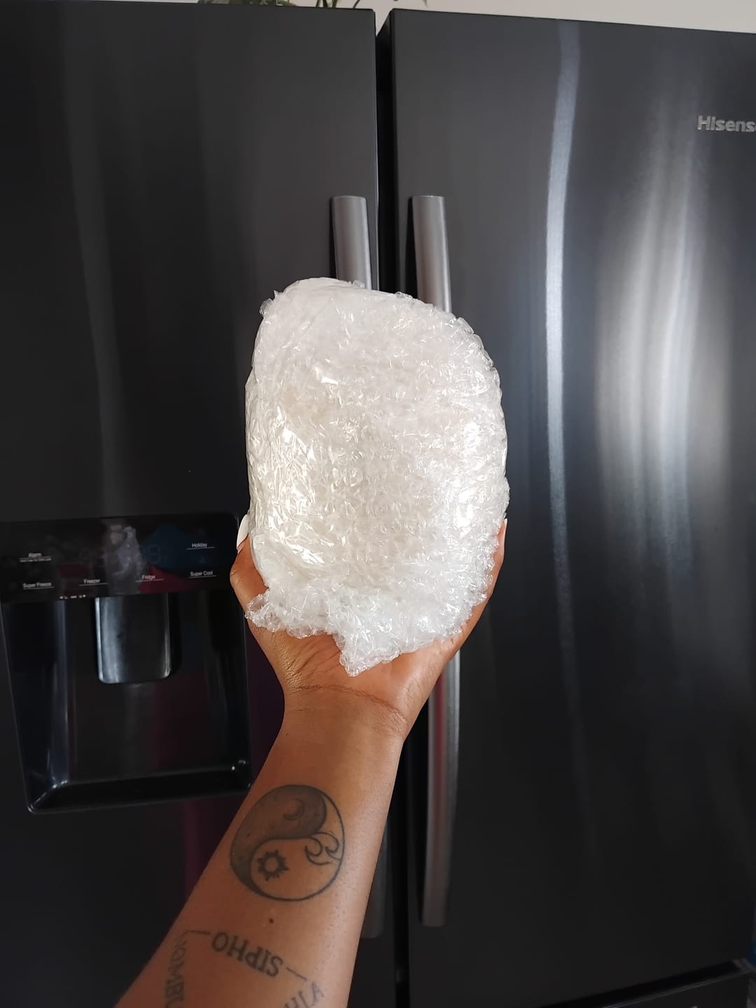 Customer photo review of Fresh Ostrich Egg