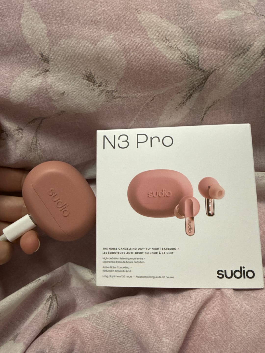 Customer photo review of N3 Pro ANC True Wireless Kulak İçi Kulaklık | Rose Pink