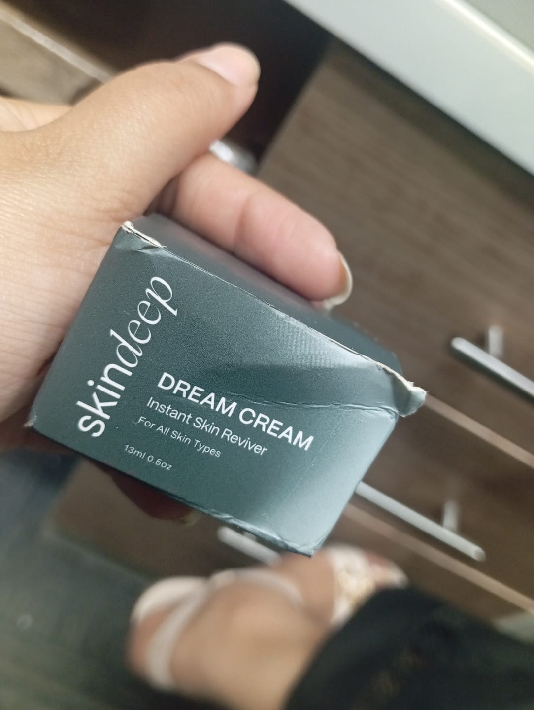 Customer photo review of DREAM CREAM - Instant Skin Reviver