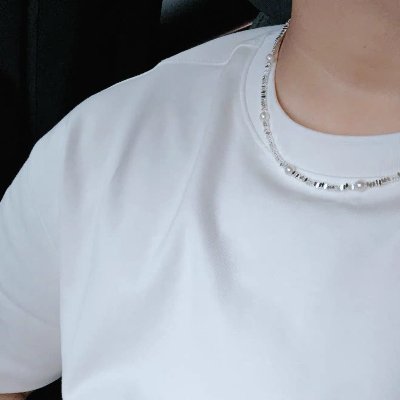 Customer photo review of SÖMNAD Relaxed Tee