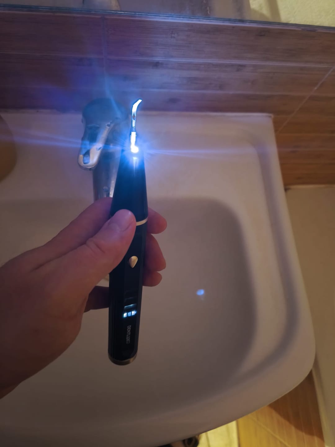 Customer photo review of Ultrasonický odstraňovač zubního kamene