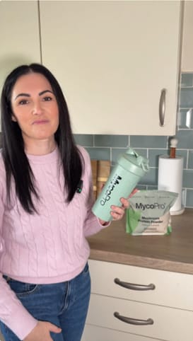 Customer photo review of MycoPro - Creamy Vanilla Protein Powder