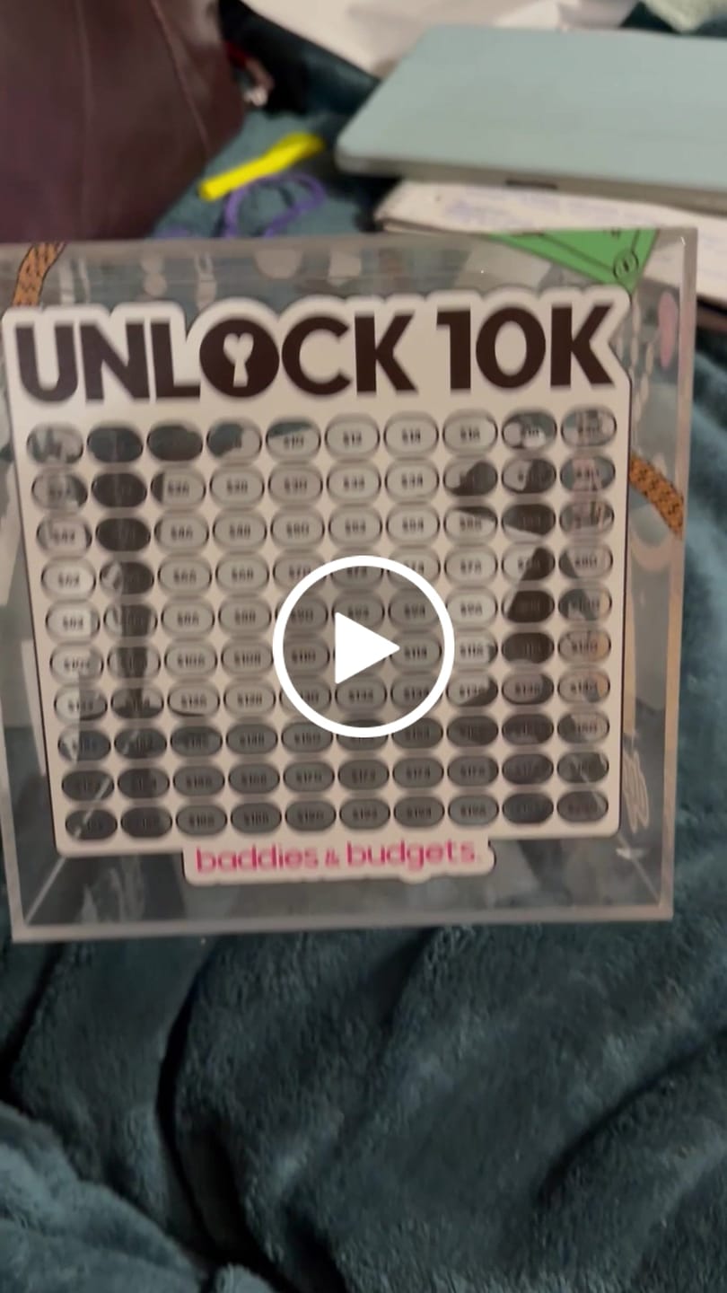 Customer video review of 10K Unlocked Savings Box