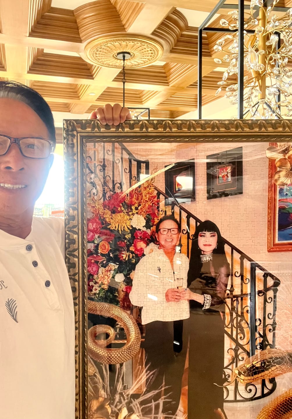 Customer photo review of Custom Puzzle