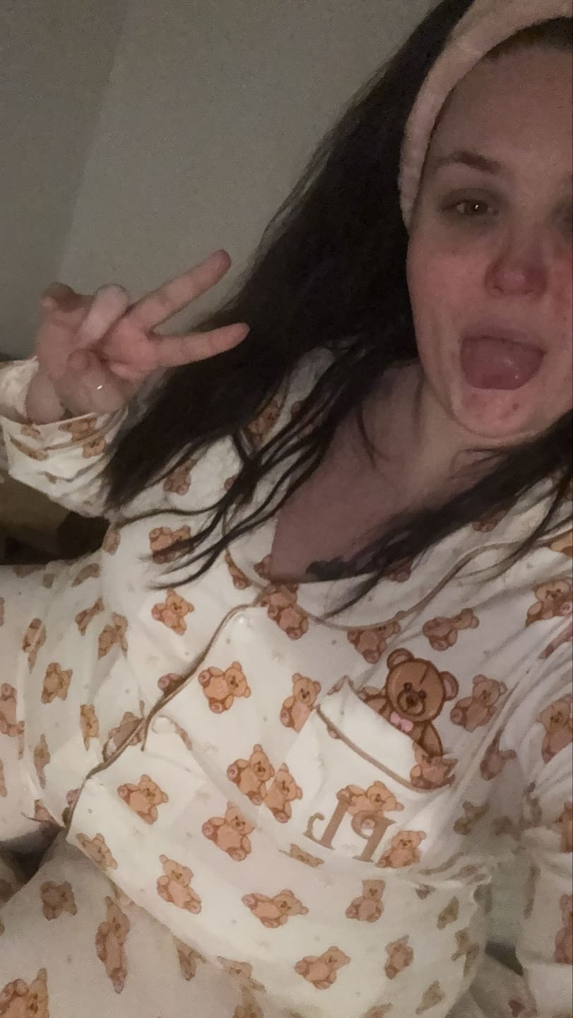 Customer photo review of Women's Teddy Bear Pyjamas