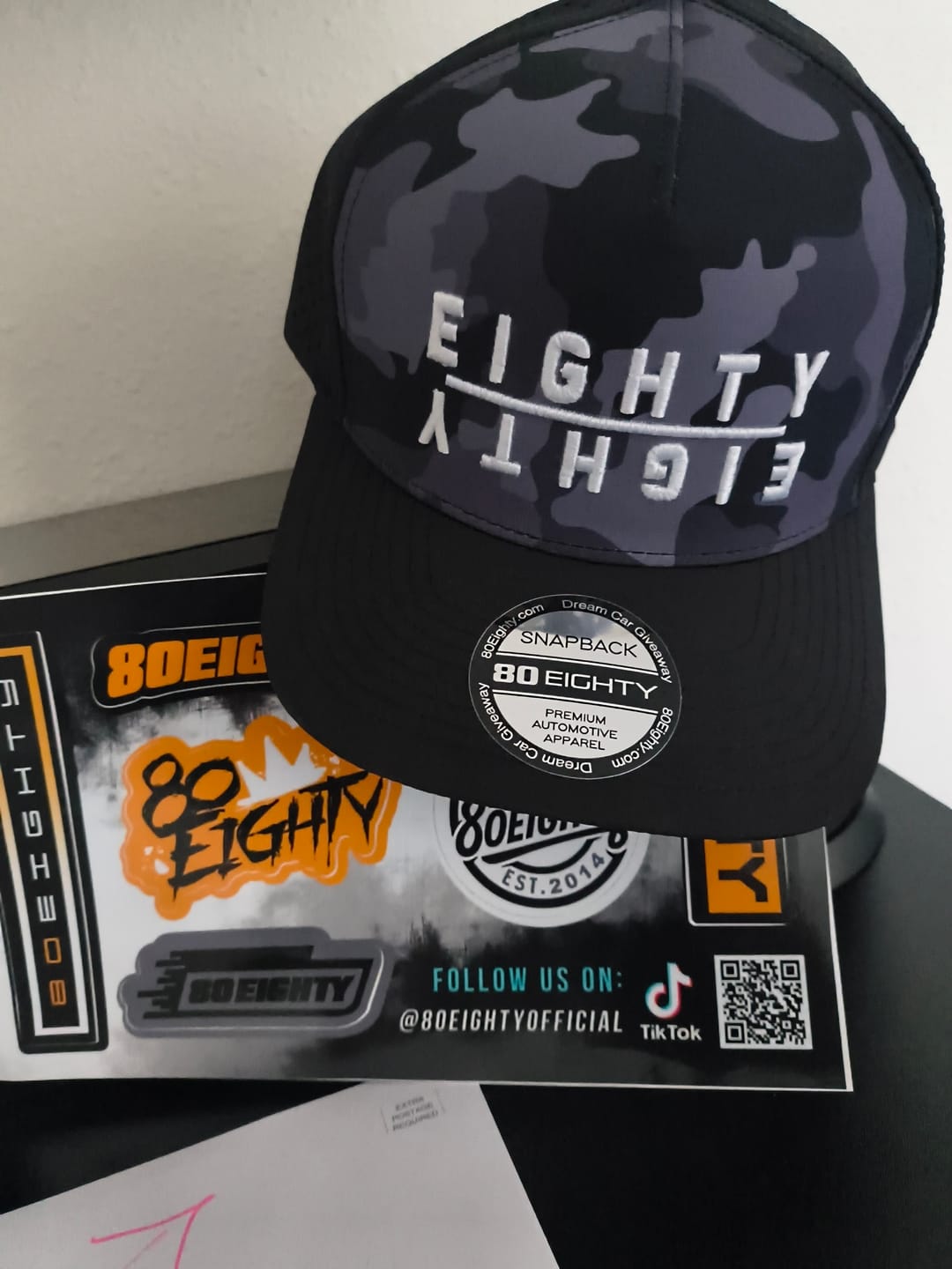 Customer photo review of 80Eighty® Mirror Hat