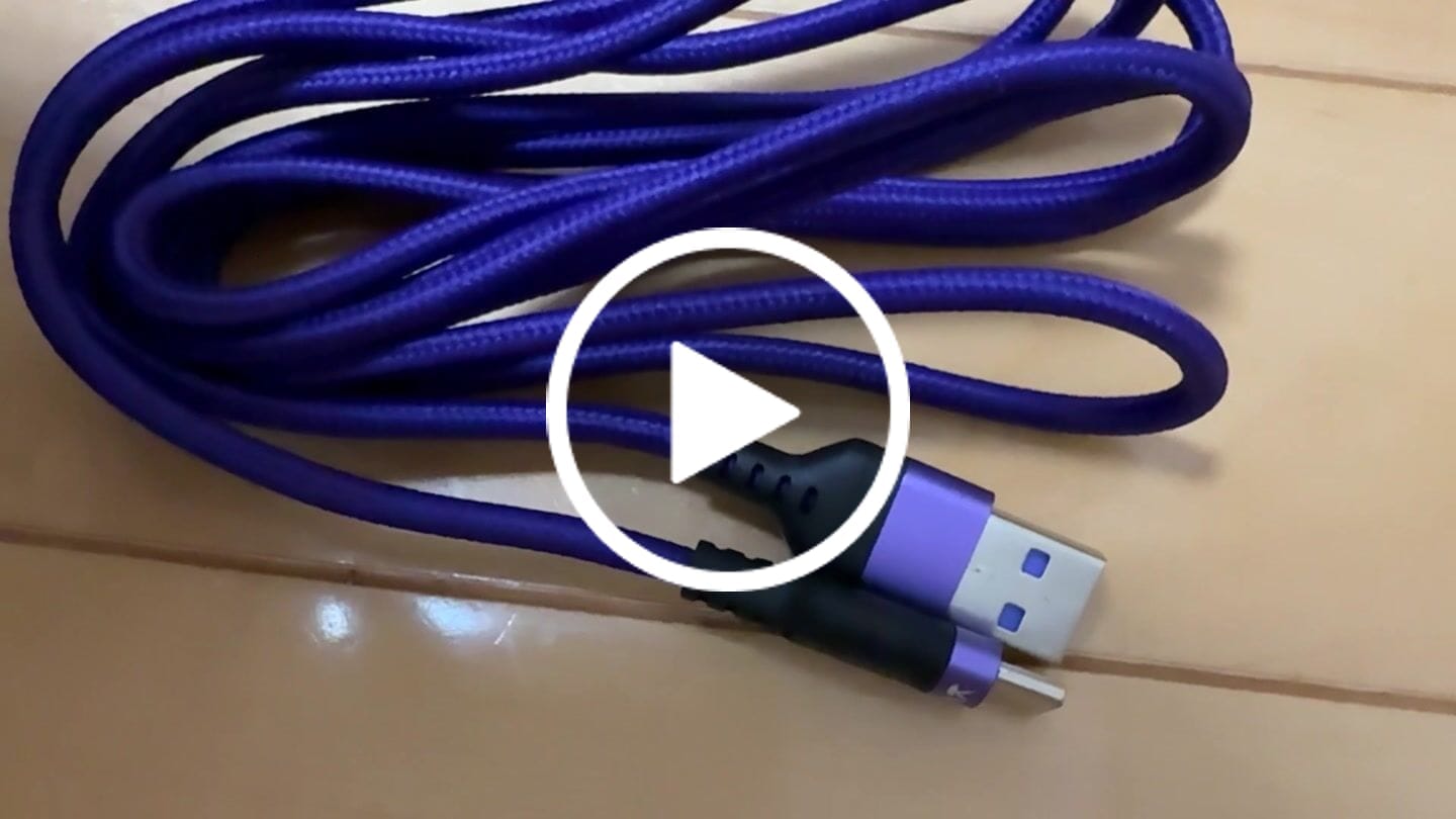 Customer video review of USB Type-C 高速充電ケーブル 2m【Void Gamingオリジナル】