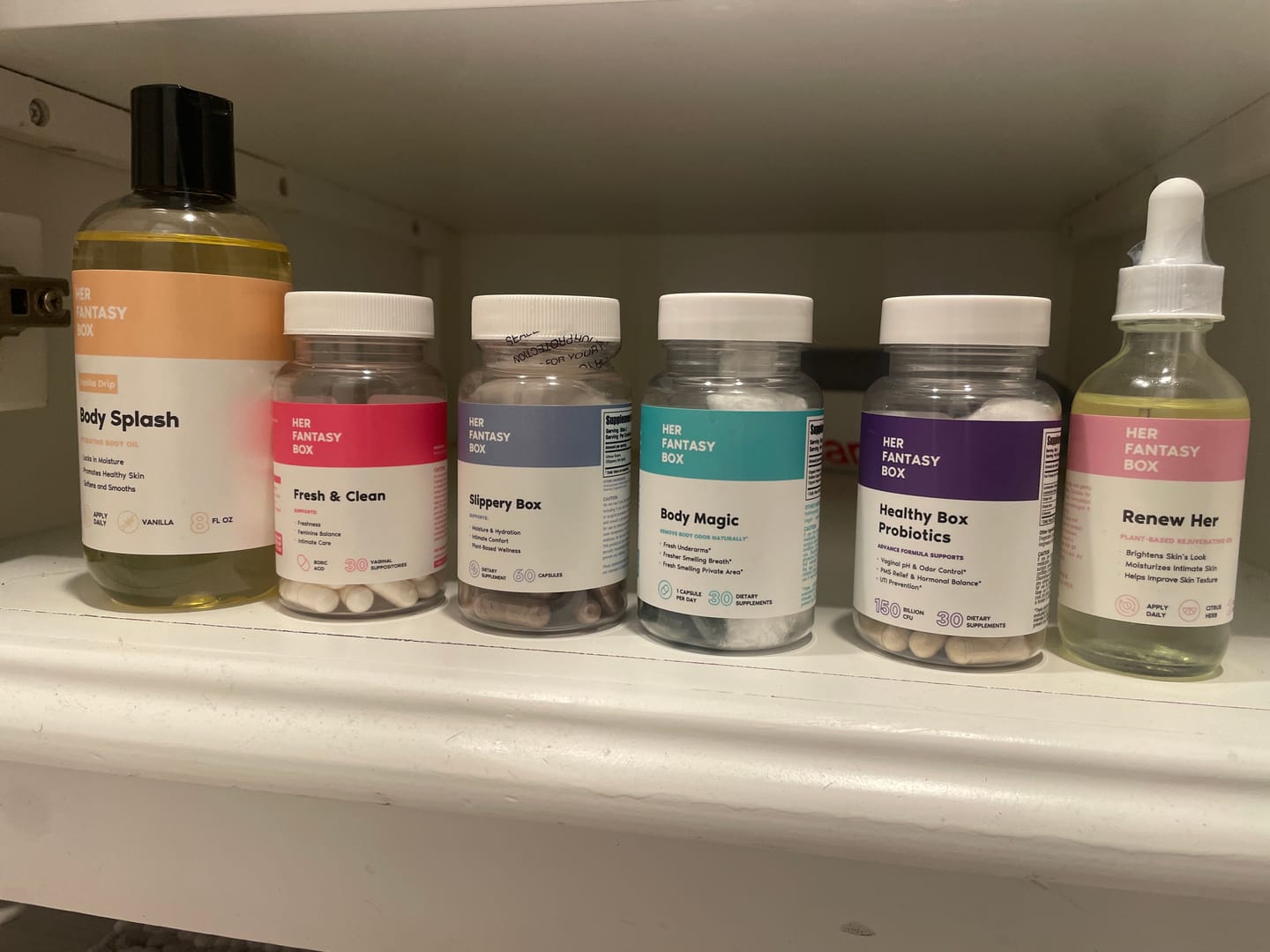 Customer photo review of Before Intimacy Kit