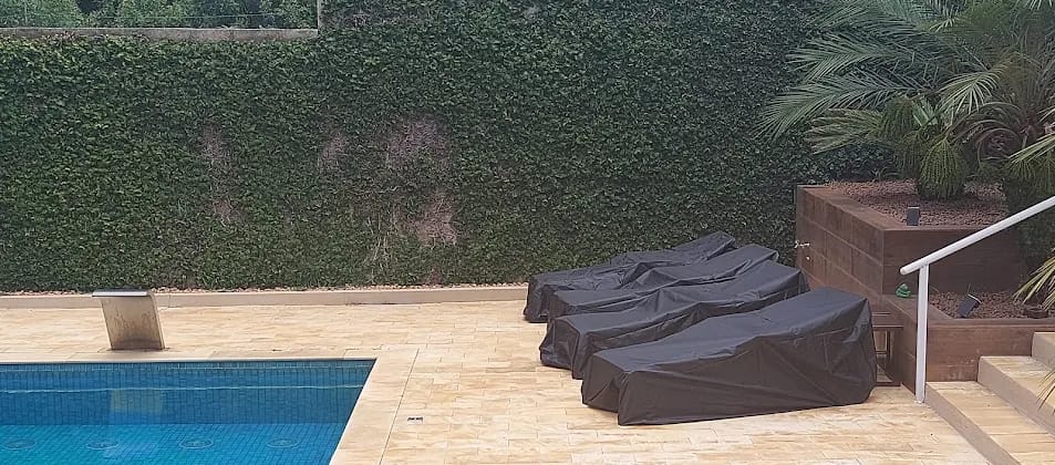 Customer photo review of Capa Impermeável para Espreguiçadeira Retangular Proteção UV