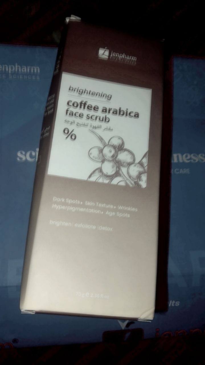 Customer photo review of Brightening Coffee Scrub