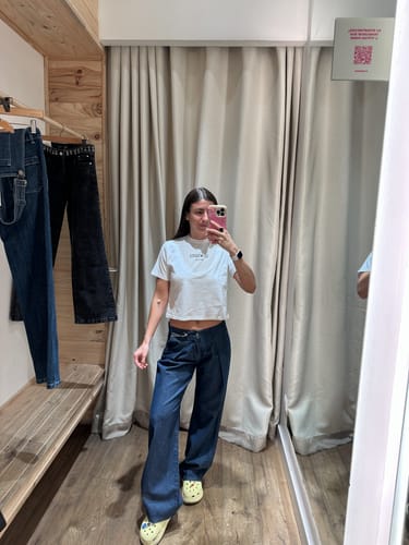 Customer photo review of Pantalón Denim Sastrero Blue