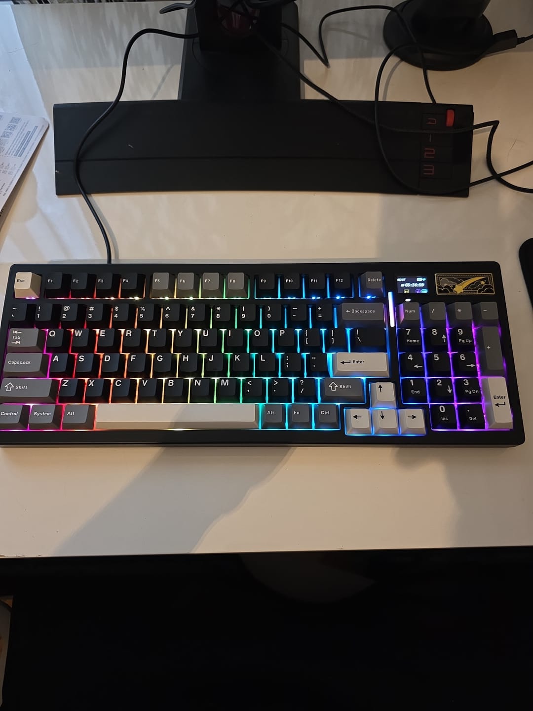 Customer photo review of YUNZII IF99 Mekanik Klavye