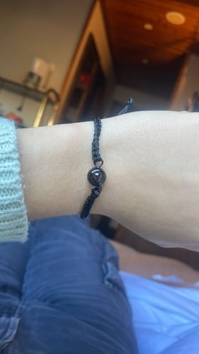 Customer photo review of Pulsera personalizada con foto
