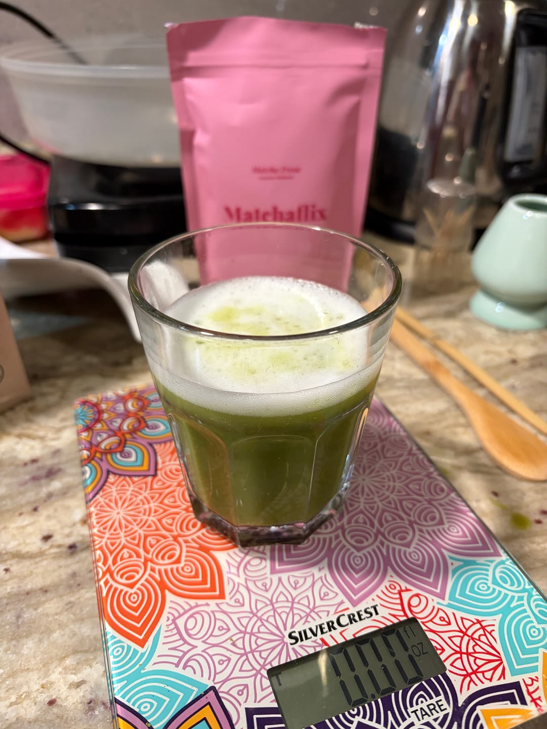 Customer photo review of Té Matcha Vainilla Premium