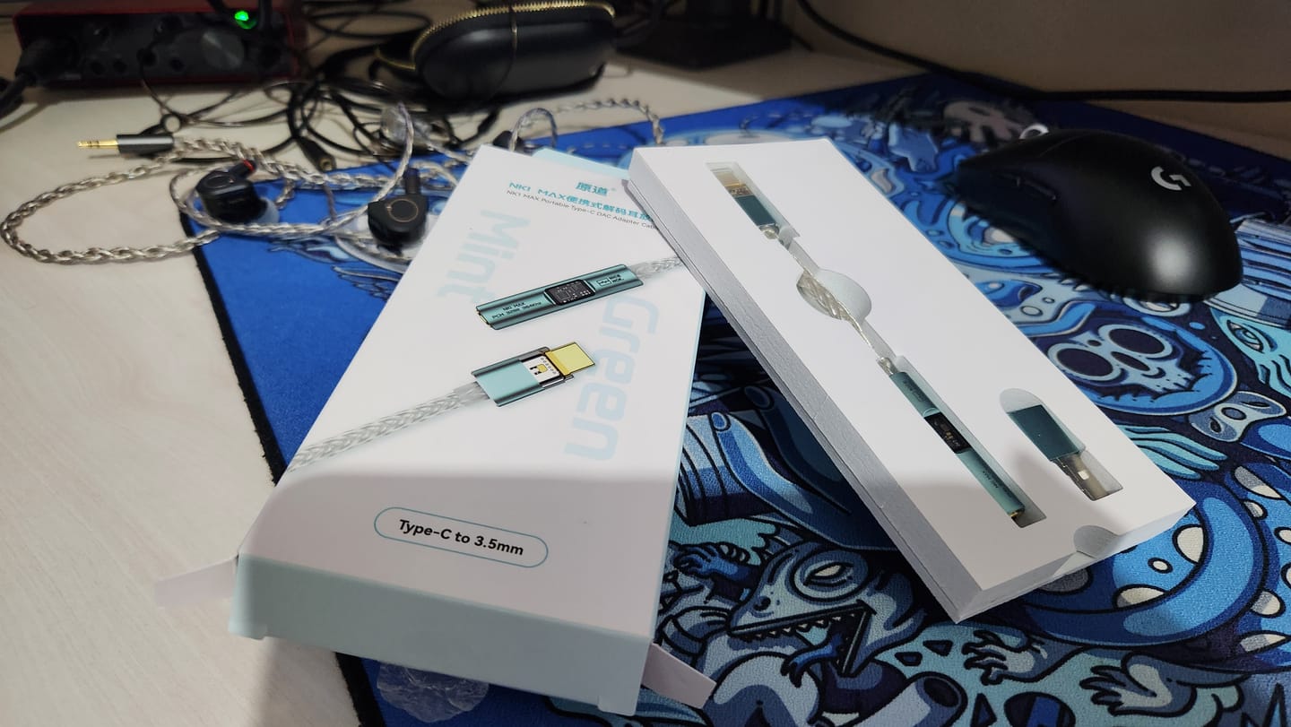 Customer photo review of NiceHCK NK1 Max DAC/AMP Ses Kartı