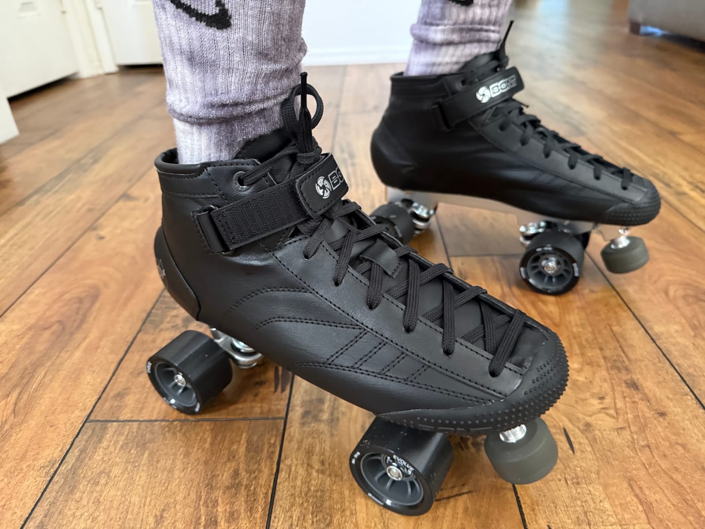 Customer photo review of BONT PRO roller Skate Bearings