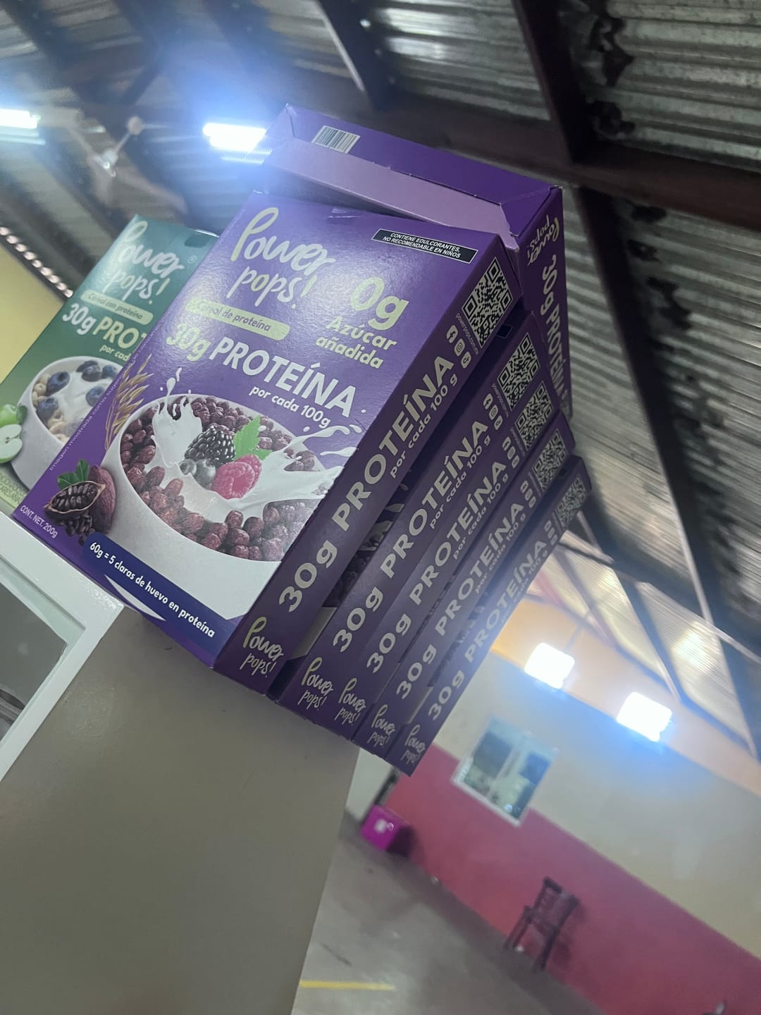 Customer photo review of 12-pack Power pops! + Cuchara de Regalo + Envío gratis