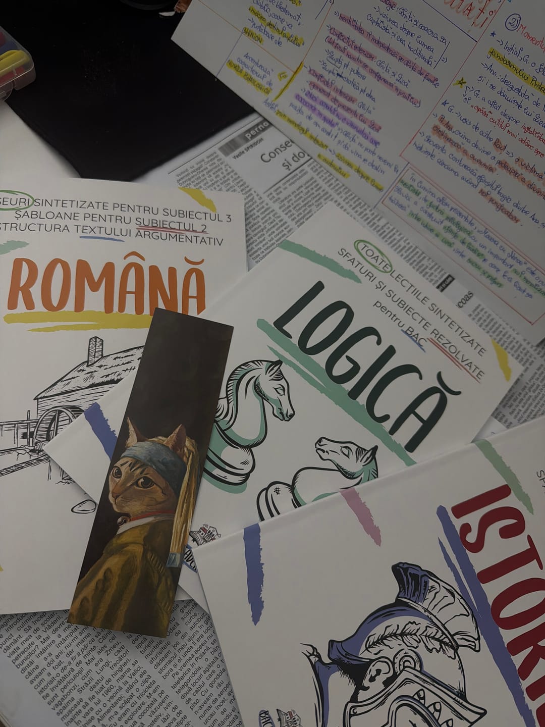 Customer photo review of Pachet Bacalaureat (Română + Istorie + Logică) Bacademia
