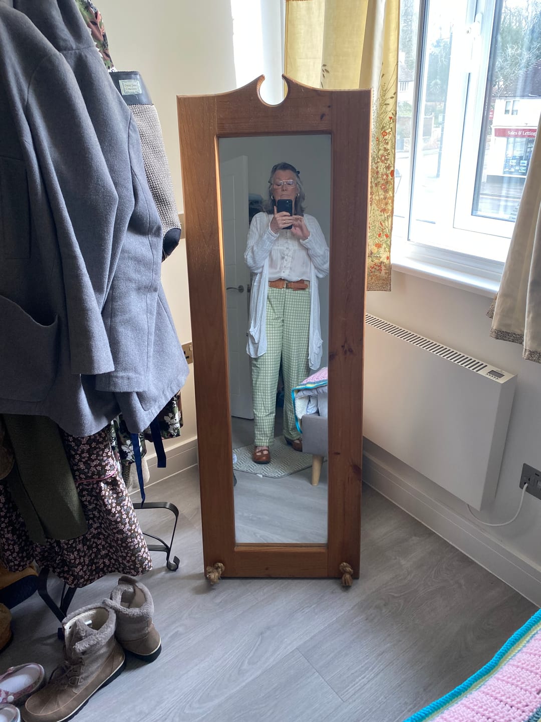 Customer photo review of Printed 100% Cotton Fabric