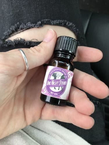 Customer photo review of Bargz Lick Me All Over Perfume Oil, Exotic Fragrance, Lovely Raspberry And Melon Aromas With A Touch Of Vanilla - Flat Cap