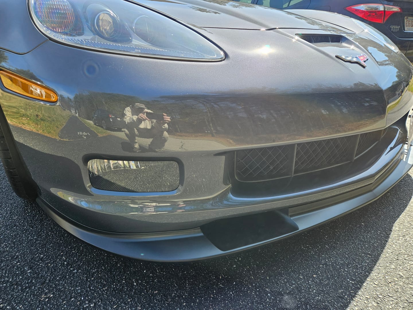 Customer photo review of Corvette C6 Grand Sport / Z06 Front Splitter Lip | ZR1 Conversion Package