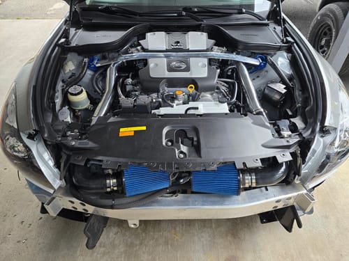 Customer photo review of Cold Air Intake Kit for Nissan 350Z 370Z G35 Drift Wheel Q50