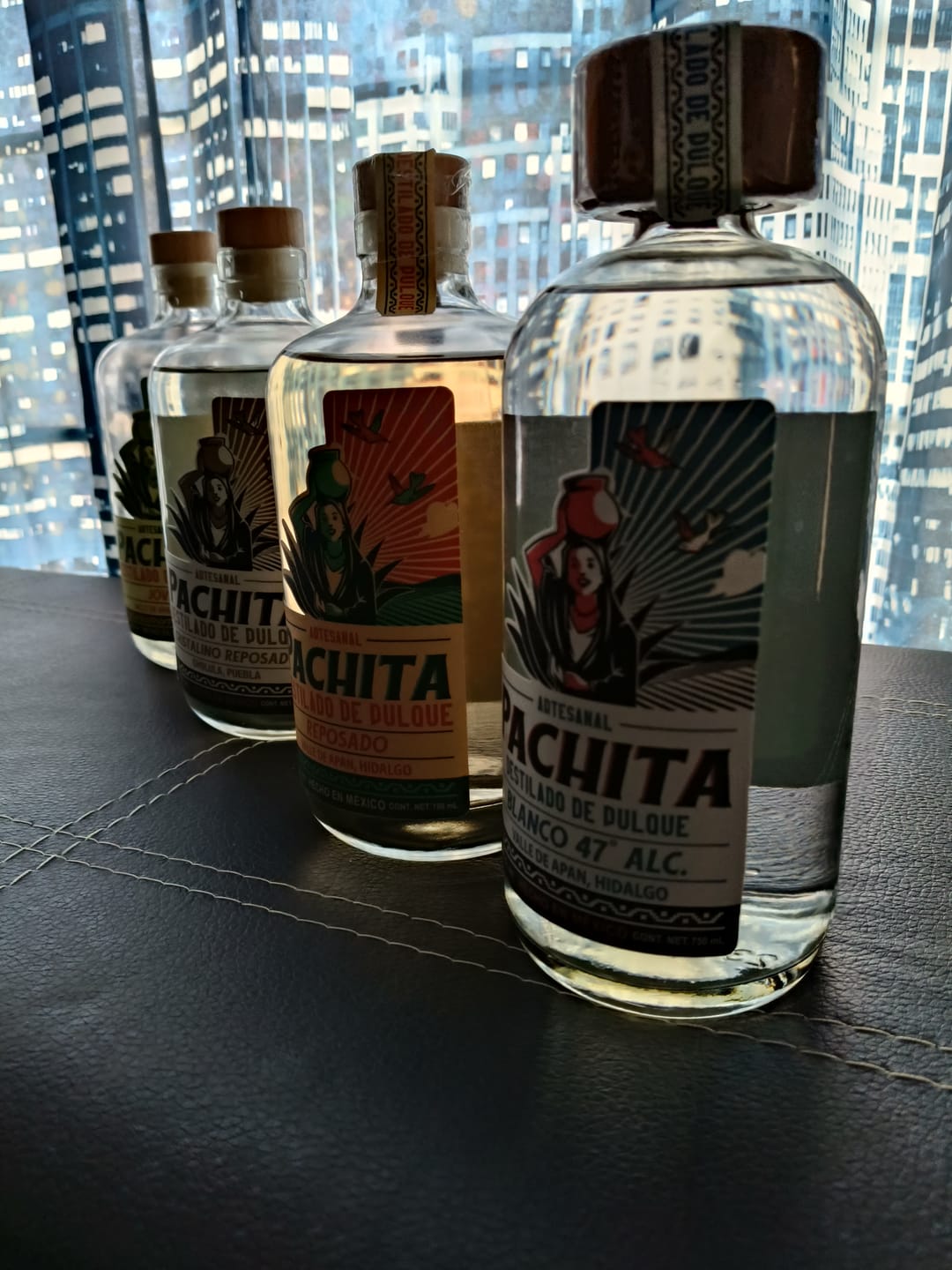 Customer photo review of 4 Pack 750mL: Para Probarlo Todo - Joven, Reposado, Blanco y Cristalino
