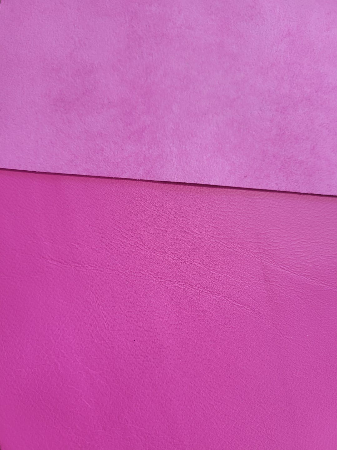 Customer photo review of Drum Dyed Lamb Nappa, 1.5 Oz | 100+ Colors